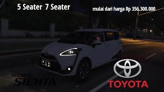 Toyota Sienta  Love 2017 Taiwan  GTA 5 [upl. by Ytte]