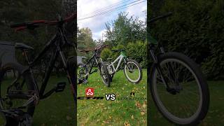 CTM RAPTOR VS LEADER FOX C0CAINE  STUNTS BIKE mtb mtbstunts wheelie [upl. by Brandwein837]