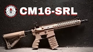 GampG Combat Machine CM16 SRL Review [upl. by Ahsikan]