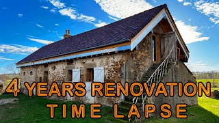 Rénovation Épique  Charpente en Chêne Isolation Naturelle amp Terrasse de Rêve 🌿 TIME LAPSE [upl. by Aivatal843]