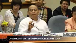 Senate hearing on pork barrel scam part 2 [upl. by Selym]