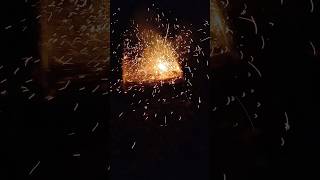 Meteorit auf Rutsche fireworks viralshorts [upl. by Ainegue]