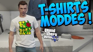 EXCLU AVOIR DES TSHIRTS MODDÉS EN 120122   GTA 5 ONLINE [upl. by Asital]