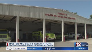 Spelter Volunteer Fire Department begins renovations after winning Lowes Hometowns grant [upl. by Niarb]