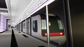 Roblox MTR 將軍澳線 Tseung Kwan O Line 康城  北角 [upl. by Ahsed]