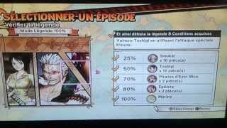 One piece pirate warriors 3 toutes les légendes et chasses aux trésors [upl. by Anitniuq]