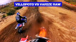 Villopoto vs Varize PURE 125cc RAW 2 Stroke throwback [upl. by Ekoorb]