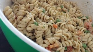 Quick and Easy Pasta Salad Recipe [upl. by Nauaj]