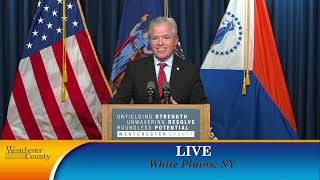 Steve Bellone Remarks During Westchester Weekly Briefing [upl. by Eciral]