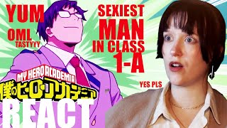 Tenya Iida is SO FINE BNHA MY HERO ACADEMIA Reaction  S1 Ep24 [upl. by Proffitt]