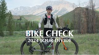 Tour Divide 2024 Bike Check  Jackson Long [upl. by Eniawd688]