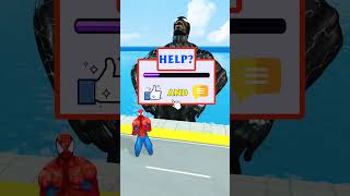 NEW The Most Thrilling Game with Sadako GTA V Please Help Spiderman  Marvel Animation spiderman [upl. by Gertruda792]