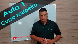 Como fazer Móveis Planejados Aula 1  Curso Roupeiro [upl. by Eidarb]