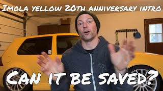 Saving an Imola Yellow 20AE Ep 1 [upl. by Alana586]