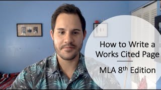 How to Write a Works Cited Page [upl. by Mott]