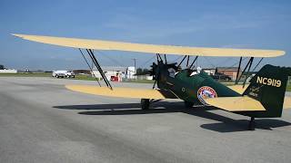 Biplane rides at the Barnstorming Carnival Springfield Ohio 2017 [upl. by Dennis]