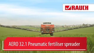 AERO 321 Pneumatic fertiliser spreader  RAUCH Landmaschinenfabrik GmbH [upl. by Ploss]