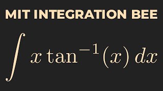 Solving Integral ∫ x arctanx dx  Dark [upl. by Nij726]