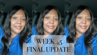 WEEK 45  FINAL UPDATE  WEIGH IN  125 MG MOUNJARO TIRZEPATIDE  LIFE OF VIVI [upl. by Nairde]