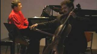 Tchaikovsky Valse Sentimentale Op 51 Nº 6 Cello William Molina Cestari Piano David Ascanio [upl. by Nnaillij]