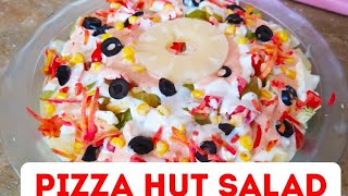 Eid Special Pizza Hut Style Salad Recipe with Ranch Sauce amp 1000 Island Sauce By Sana Home Kitchen [upl. by Anaitat]