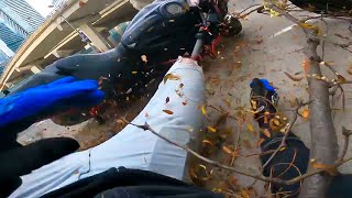 INCREDIBLE EPIC amp CRAZY MOTORCYCLE MOMENTS 2024 [upl. by Sirromad]