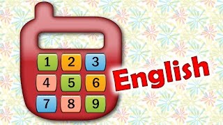 Английский для детей  учимся считать от 1 до 9  учим цифры Learn to count to 9  learning numbers [upl. by Fleisig98]