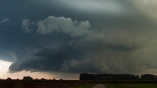 Orage supercellulaire du 10 septembre 2011  Supercell storm of 10 september 2011 [upl. by Felder712]