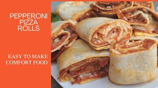 How to Make Pepperoni Pizza Rolls pepperoni appetizer food [upl. by Culberson133]