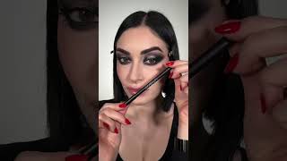 Gothic makeup tutorial 🖤🐈‍⬛ [upl. by Rosenberger]