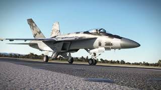 F18 Superhornet Ghost Of Kiev Takeoff  MSFS 2020 [upl. by Aihsit]