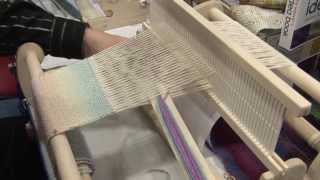 Table Top Weaving Demonstration [upl. by Godewyn857]