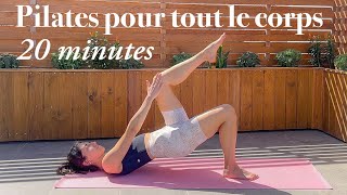 20 minutes de Pilates pour tout le corps  Pilates intermédiaire avec options pour débutants [upl. by Venable]