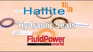 A look at the complex wide variety of hydraulic seals from Hallite [upl. by Initof13]