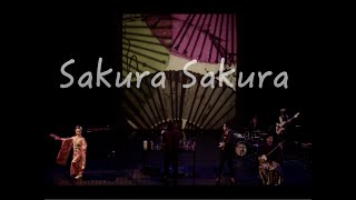 Sakura Sakura  Harmonica x Shaminsen x Bass x Drum x Liquid Light Show x Traditional Japanese Dance [upl. by Efinnej415]