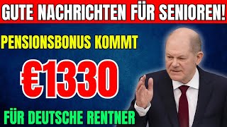 Wichtige Neuigkeiten Zusätzlich €1330 für die Gesetzliche Rentenversicherung – So beantragen Sie es [upl. by Buerger]