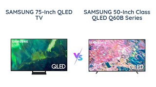 Samsung 75Inch vs 50Inch QLED TV Comparison [upl. by Einon]