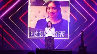 We can be Friends  Cover by Claire Villanueva  Front Act at Moira And TJ concert [upl. by Xella]