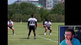 BENGALS FAN REACTS TO THE BEST CLIPS FROM THE BENGALS TUESDAYS PRACTICE [upl. by Adoh]