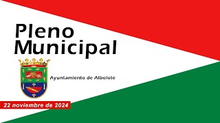 PLENO MUNICIPAL EXTRAORDINARIO [upl. by Jeanna]