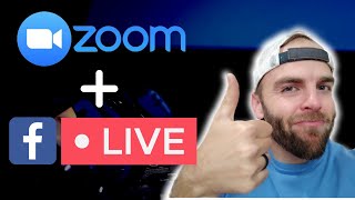 How To STREAM LIVE To FACEBOOK From ZOOM [upl. by Ecerehs]