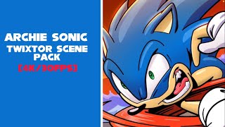 Archie Sonic  Twixtor scene pack‼️ 4K30FPS [upl. by Arne117]