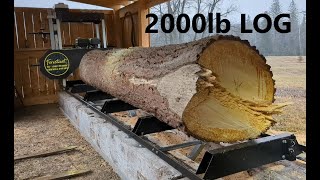 550 Worth of Lumber from One Log [upl. by Ayaj]