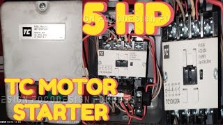 HOW TO MAKE CONNECTION OF 05 HP TC MOTOR STARTER 05 एचपी TC मोटर स्टार्टर के कनेक्शन कैसे करें [upl. by Theis]