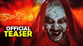 KANCHANA 4 Teaser  Raghava Lawrence  Mrunal Thakur  Telugu Movies [upl. by Eciuqram]