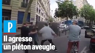 Un automobiliste agresse un piéton aveugle après lui avoir grillé la priorité [upl. by Lezlie]