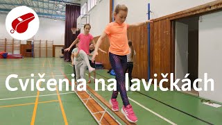 11 cvičení na lavičkách na skočnosť rovnováhu a zábavu [upl. by Nerual]