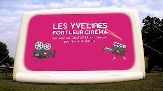 Des séances de ciné en plein air dans les Yvelines [upl. by Eeslehc]