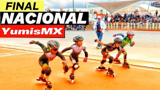 la PISTA mas RAPIDA de México PATINANDO por el TITULO Nacional ORO PLATA Y BRONCE en juego [upl. by Eirrotal]