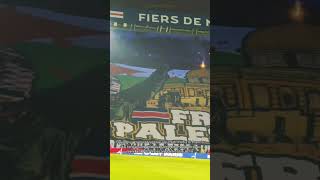 BENDERA PALESTINA DI BENTANGKAN PSG [upl. by Talmud698]